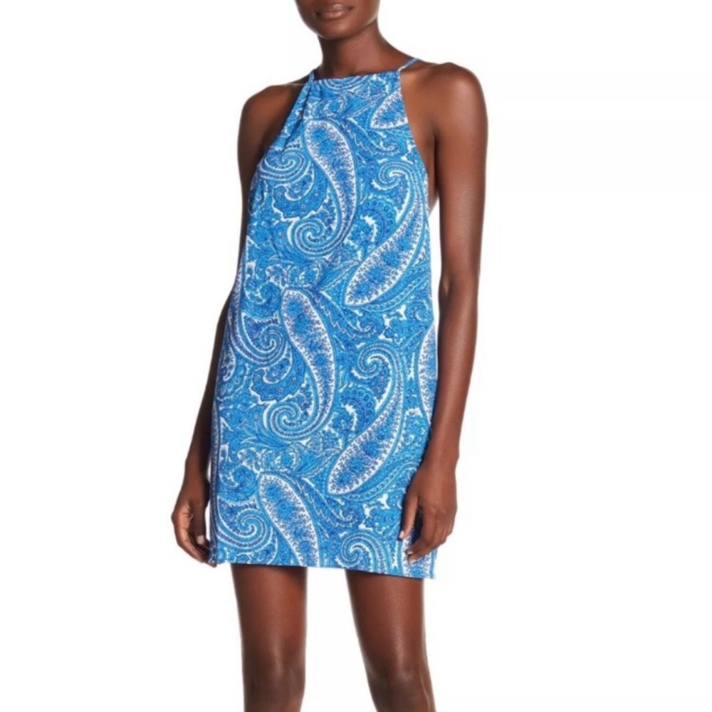Paisley Shift Dress